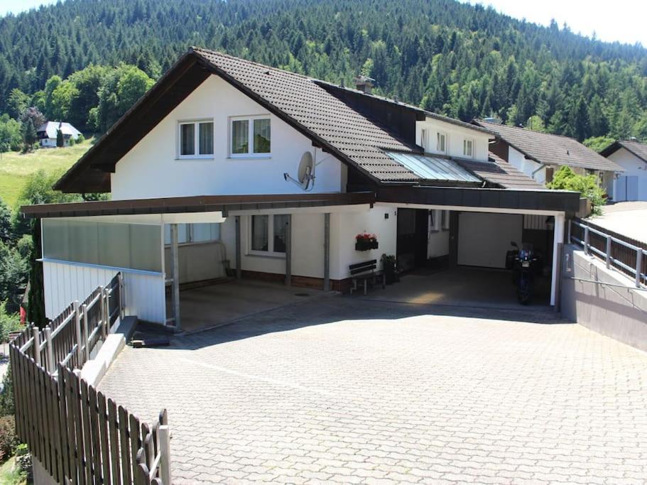 Ferienwohnung Schwarzwaldblick Bad Rippoldsau-Schapbach Kültér fotó