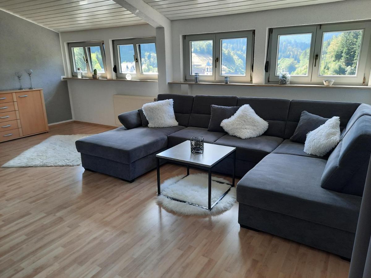 Ferienwohnung Schwarzwaldblick Bad Rippoldsau-Schapbach Kültér fotó