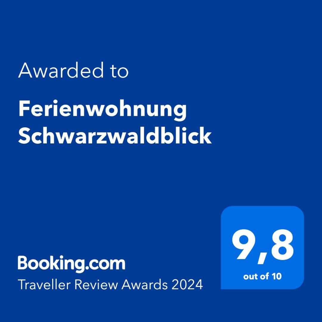 Ferienwohnung Schwarzwaldblick Bad Rippoldsau-Schapbach Kültér fotó